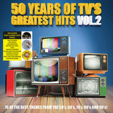 50 YEARS OF TV'S GREATEST HITS – V.2 / VARIOUS (COLORED VINYL) (RSD23) - LP •