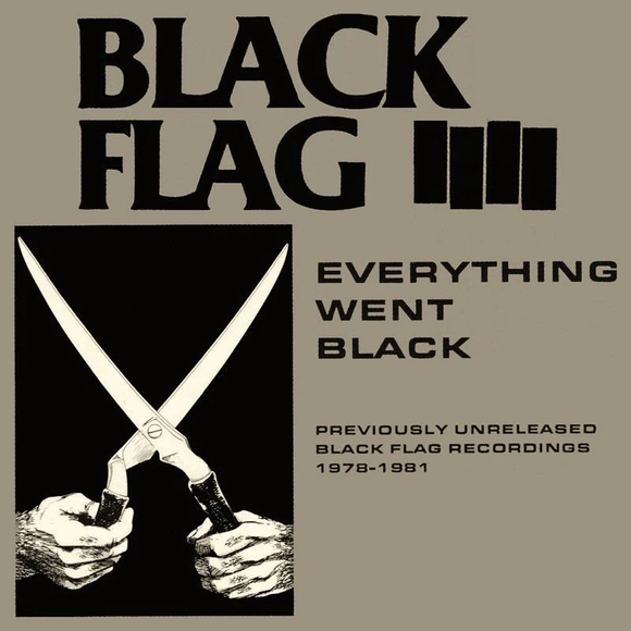 BLACK FLAG – EVERYTHING WENT BLACK - CD •