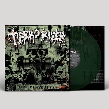 TERRORIZER – DARKER DAYS AHEAD (GREEN VINYL) - LP •
