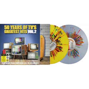 50 YEARS OF TV'S GREATEST HITS – V.2 / VARIOUS (COLORED VINYL) (RSD23) - LP •