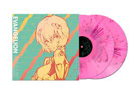 EVANGELION FINALLY / VARIOUS – EVANGELION FINALLY (PINK/MAGENTA SPLATTER) - LP •