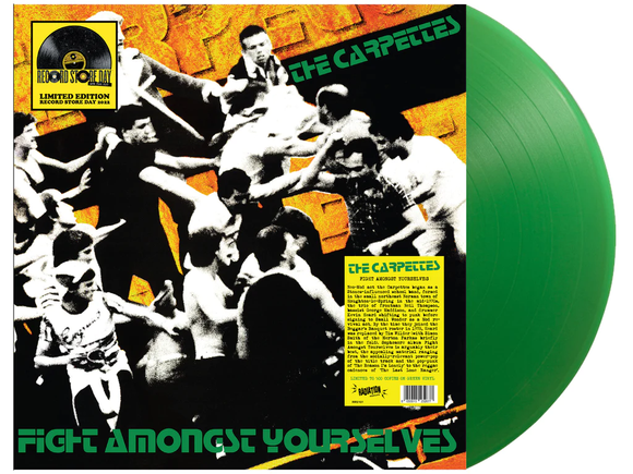 CARPETTES – FIGHT AMONGST YOURSELVES (GREEN VINYL RSD 2022) - LP •