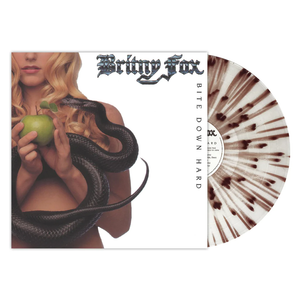 BRITNY FOX – BITE DOWN HARD (CLEAR/BROWN SPLATTER) - LP •