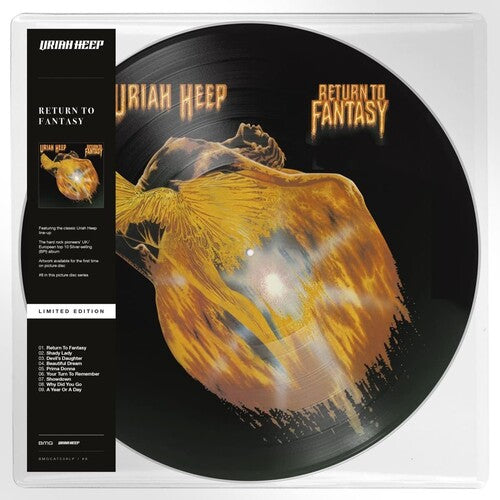 URIAH HEEP – RETURN TO FANTASY (PICTURE DISC) - LP •