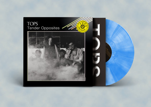 TOPS – TENDER OPPOSITES (10TH ANNIVERSARY)(CLOUDY BLUE) - LP •