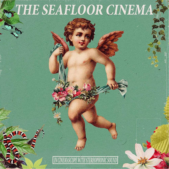 SEAFLOOR CINEMA – IN CINEMASCOPE WITH STEREOPHONIC SOUND [Indie Exclusive Limited Edition Bone in Clear with Doublemint Splatter LP] - LP •