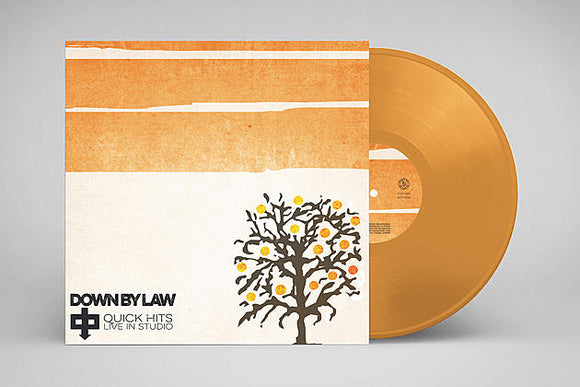 DOWN BY LAW – QUICK HITS LIVE IN STUDIO (ORANGE VINYL) - LP •