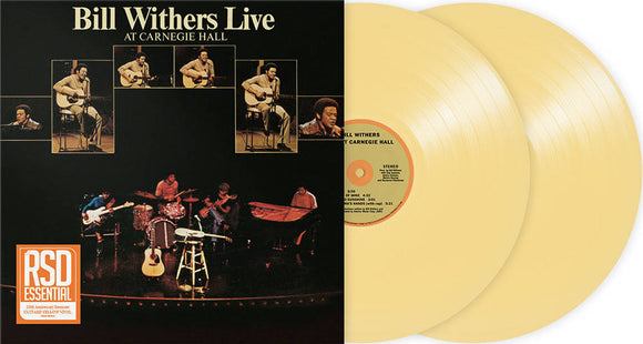 WITHERS,BILL <br/> <small>LIVE AT CARNEGIE HALL (CUSTARD VINYL - RSD ESSENTIAL) </small>