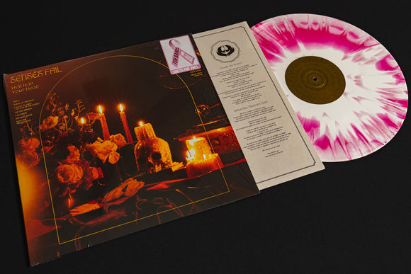 SENSES FAIL – HELL IS IN YOUR HEAD (PINK VINYL) - LP •